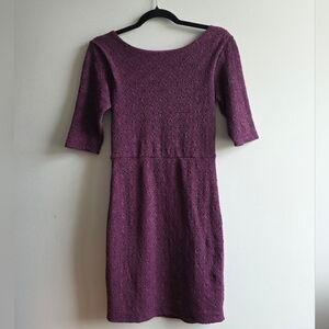 Free People - Unique And Elegant Purple Dress - Small